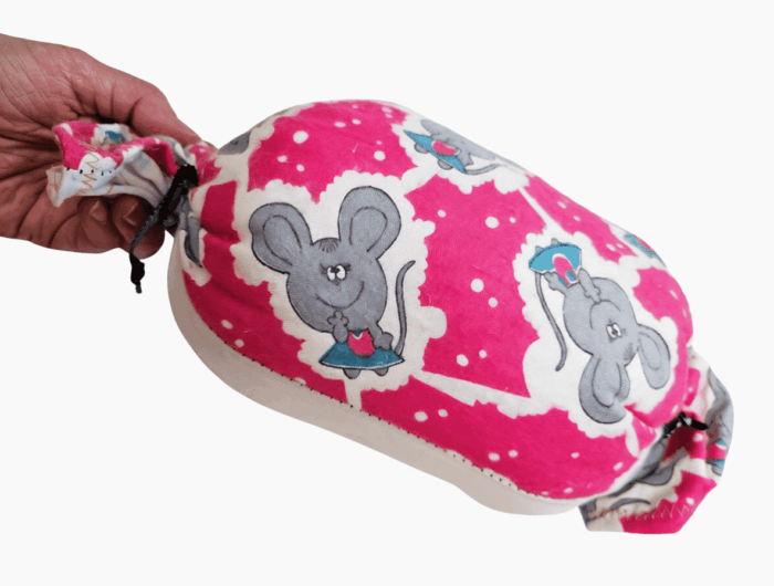 Декоративные миниподушки-антистресс пэчворк и вязание — изображение 12