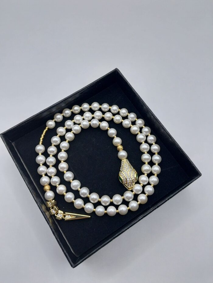 Колье из жемчуга майорка — изображение 4