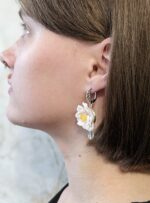 Серьги Махровый шиповник — изображение 3