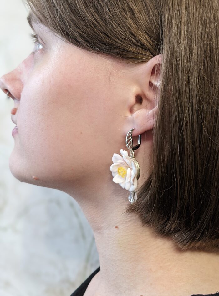 Серьги Махровый шиповник — изображение 3