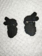 Парные броши «Неразлучники»: два кролика, одна душа. — изображение 4