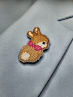 Парные броши «Неразлучники»: два кролика, одна душа. — изображение 7