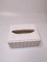Гипсовая салфетница ручной работы для интерьера | Декоративная шкатулка из гипса — изображение 6