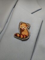 Брошь «Хранитель бамбуковых лесов»