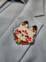 Брошь "Лисица" - талисман ловкости и обаяния