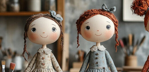 Игровые и интерьерные куклы / Подарок. Оксана OV