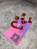 Серьги «Любовь и Мечта»: Сердце и Звезда вместе. — изображение 12