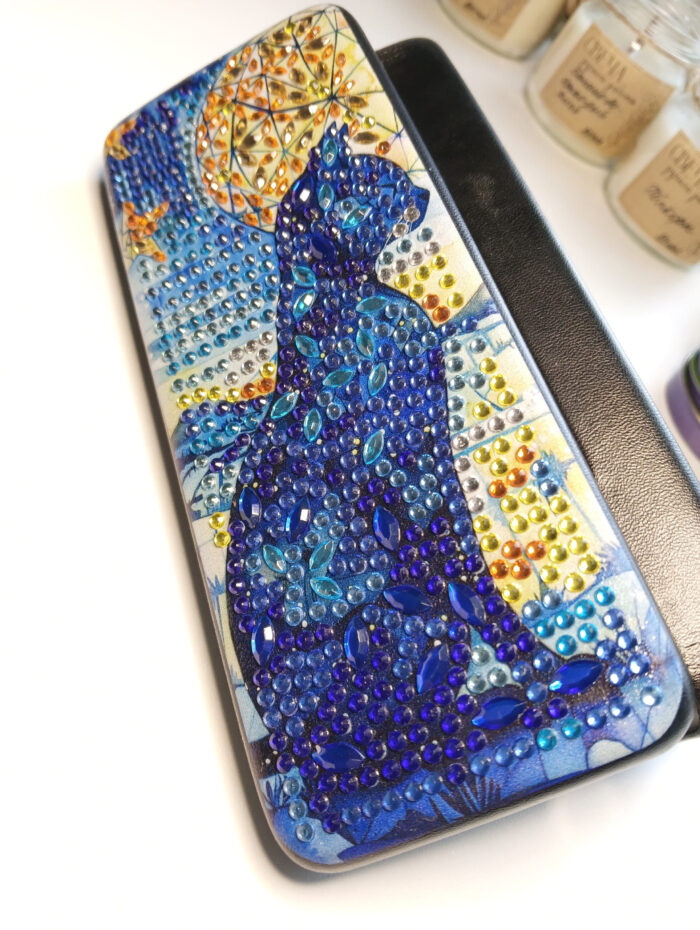 Футляр для очков «Кошачий бриллиант» — изображение 6