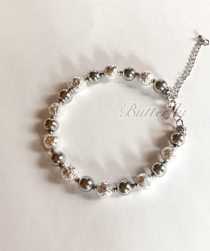 Комплект украшений из гематита и вулканической лавы — изображение 9