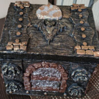 Шкатулка Роза и Мышь