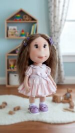 Кукла текстильная