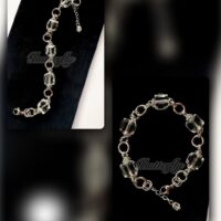 Браслет из ювелирного стекла