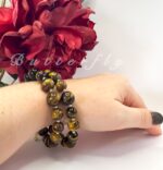 Браслет и серьги из тигрового глаза — изображение 3