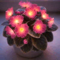 Светильник "Фиалка"