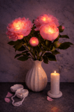 Светильник "Нежный Пион" — изображение 3