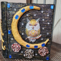 Шкатулка-книга Сова