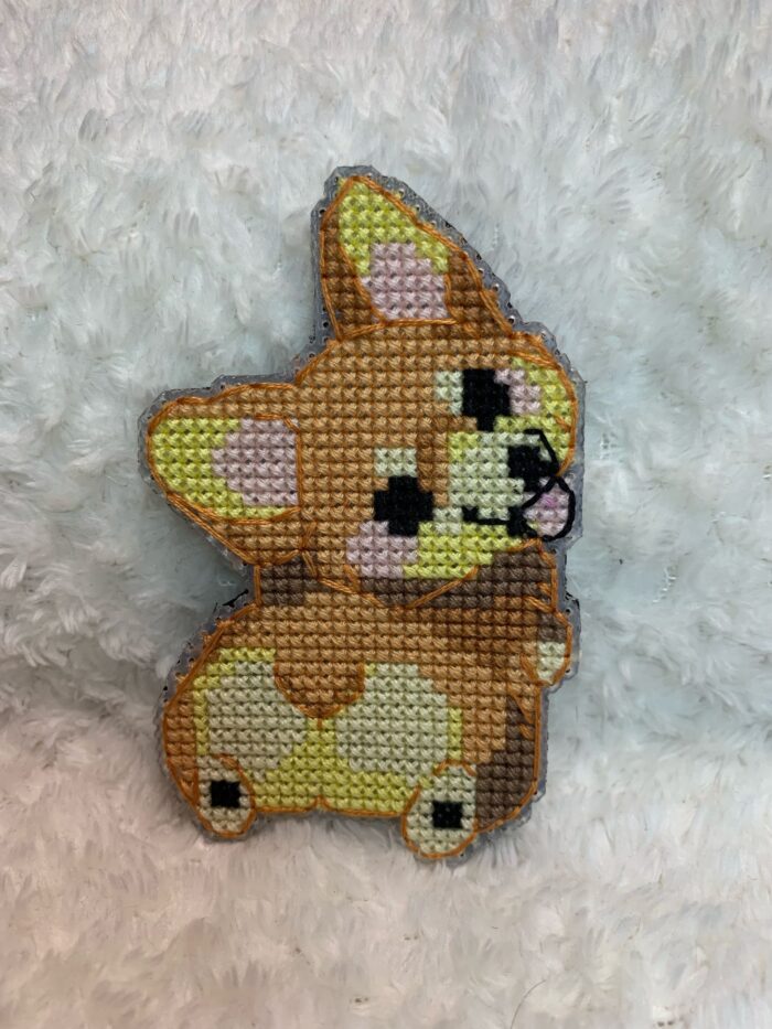 Брошь "Очаровательный Корги" - Улыбка на лацкане! — изображение 2