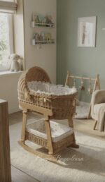 Плетеная люлька качалка — изображение 7