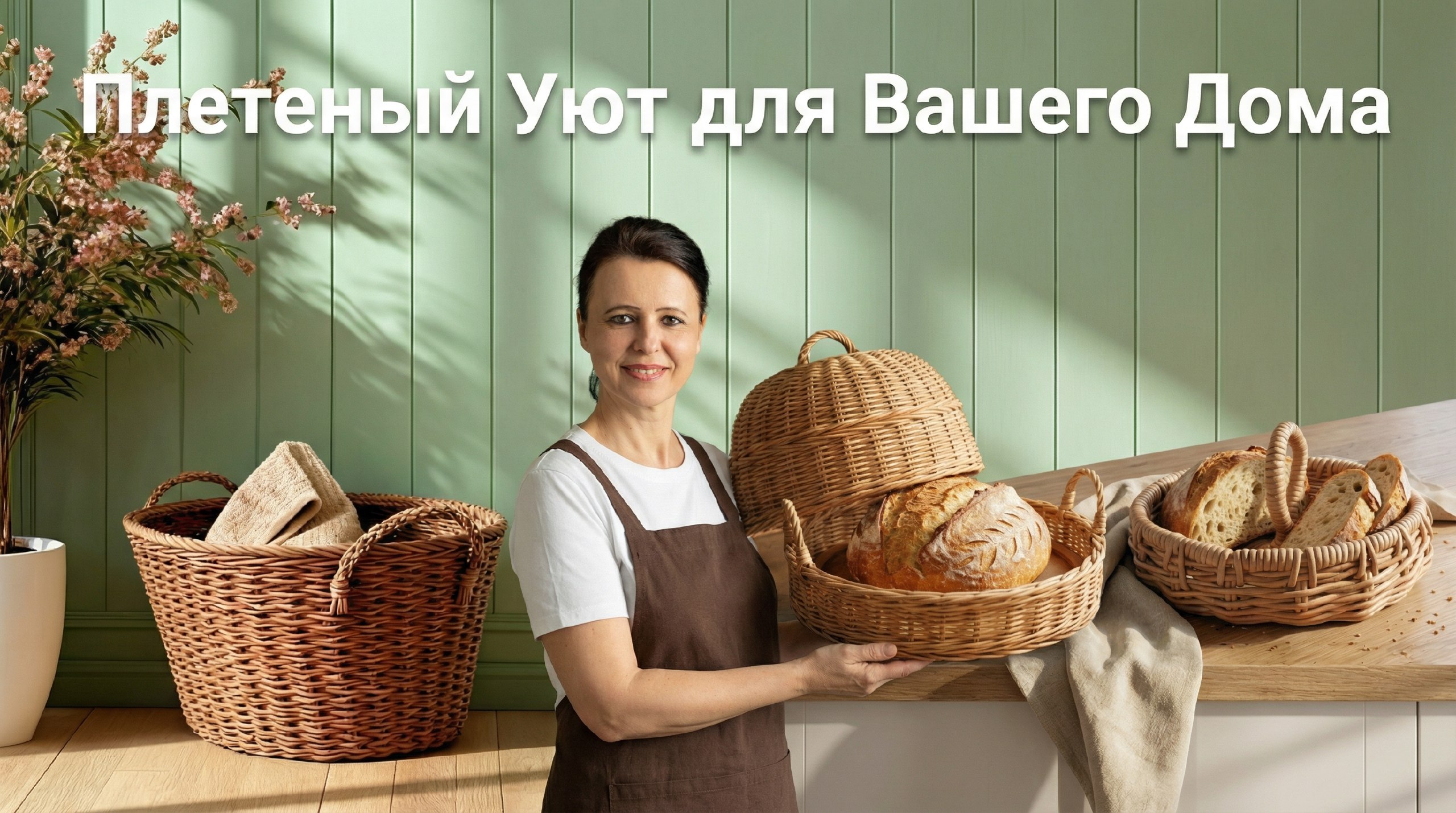 Плетеный уют от Елены