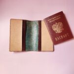 Обложка для паспорта из натуральной кожи с тиснением «Шеридан» — изображение 7