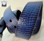 Ремень из натуральной кожи «Волна удачи» — изображение 9