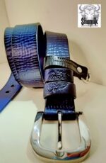 Ремень из натуральной кожи «Волна удачи» — изображение 2