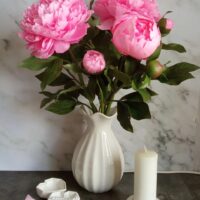 Светильник "Нежный Пион"