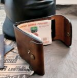 Зажим для купюр из натуральной кожи