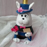 Чехол на шампанское Зайчик