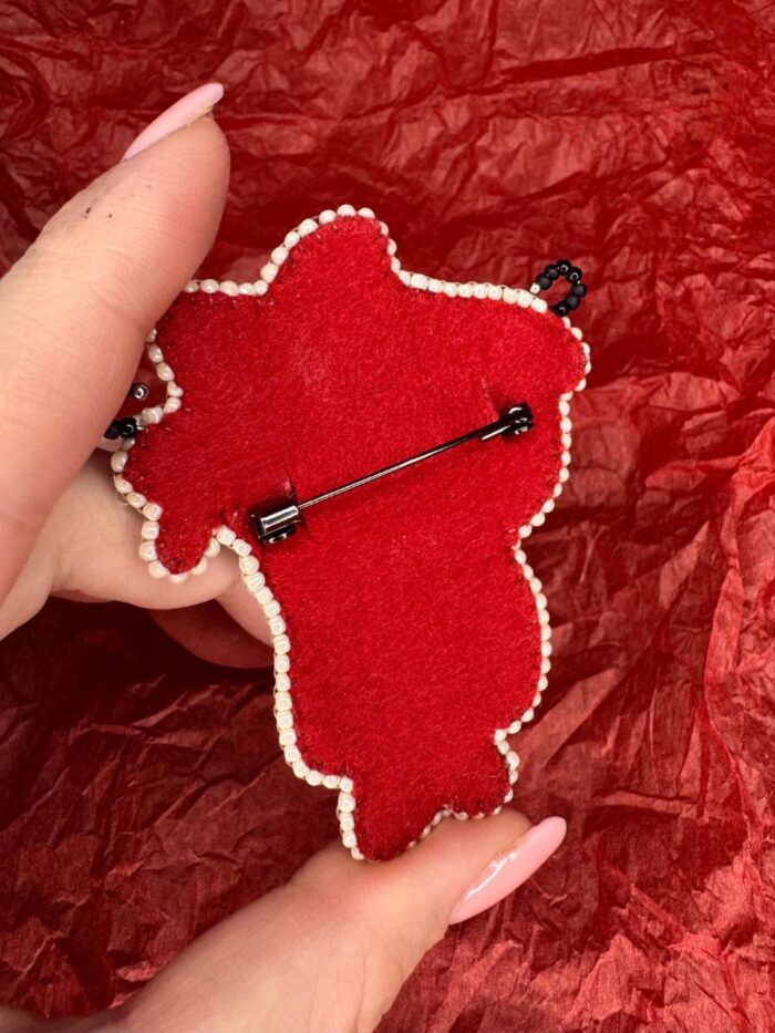 Брошь "Совушка" — изображение 3