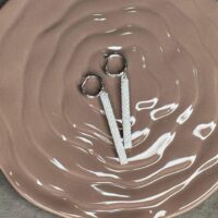 Серьги " Идеальные трубочки"