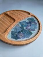 Менажница "Цветы на снегу" — изображение 2