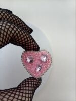 Брошь маленькая Сердце - Валентинка — изображение 6