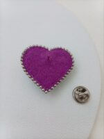 Брошь маленькая Сердце - Валентинка — изображение 8