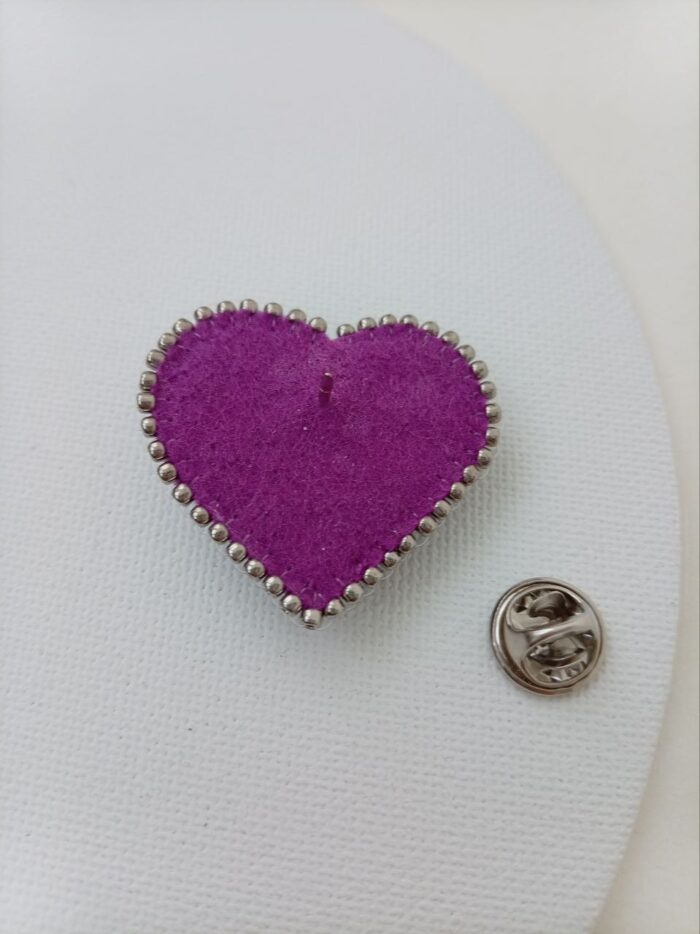 Брошь маленькая Сердце - Валентинка — изображение 8