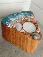 Подсвечник для чайной свечи "Морской берег"