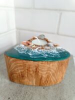 Подсвечник для чайной свечи "Морской берег" — изображение 3