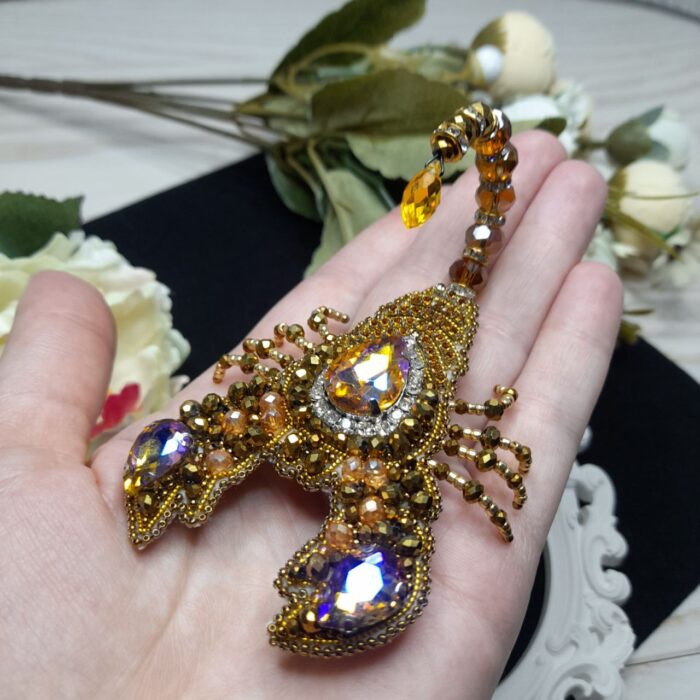 Брошь "Скорпион" — изображение 7