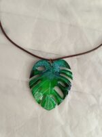Кулон "Лист монстеры" — изображение 3