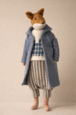 Авторская интерьерная кукла ручной работы - "Лис Борис"