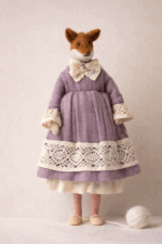 Авторская интерьерная кукла ручной работы - "Лиса Елизавета"
