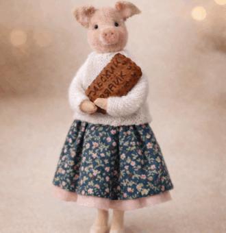 Хрюша Варя — добрая и заботливая героиня серии «Крохотные истории» от Волшебной Мастерской.