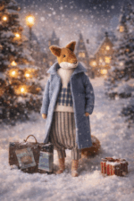 Авторская интерьерная кукла ручной работы - "Лис Борис" — изображение 5