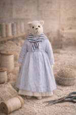 Авторская интерьерная кукла ручной работы - "Медведица Аня" — изображение 5