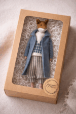 Авторская интерьерная кукла ручной работы - "Лис Борис" — изображение 6