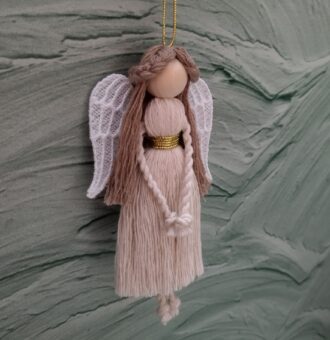 Ангел из хлопковой нити – нежность и тепло в каждой нити.