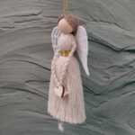 Ангел из хлопковой нити – нежность и тепло в каждой нити.