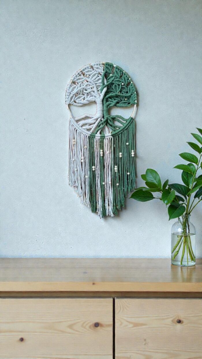 Древо жизни макраме — изображение 2