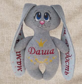 Именная игрушка-сувенир — это уникальный аксессуар, который идеально подходит для персонального подарка или памятного сувенира.