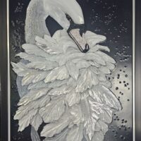 Панно интерьерное "Царевна-Лебедь"